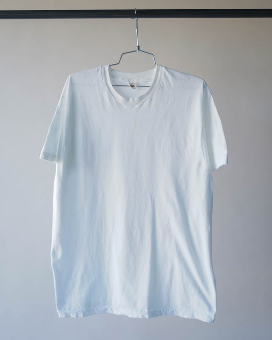 70's Fruit of the Loom White Tee - XL